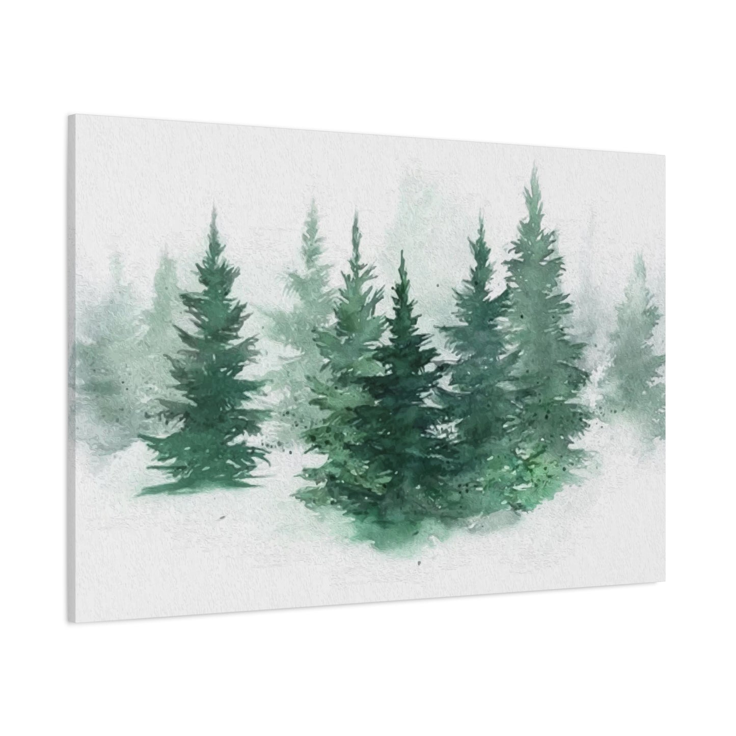 Green Tree Painting Wall Art & Canvas Prints