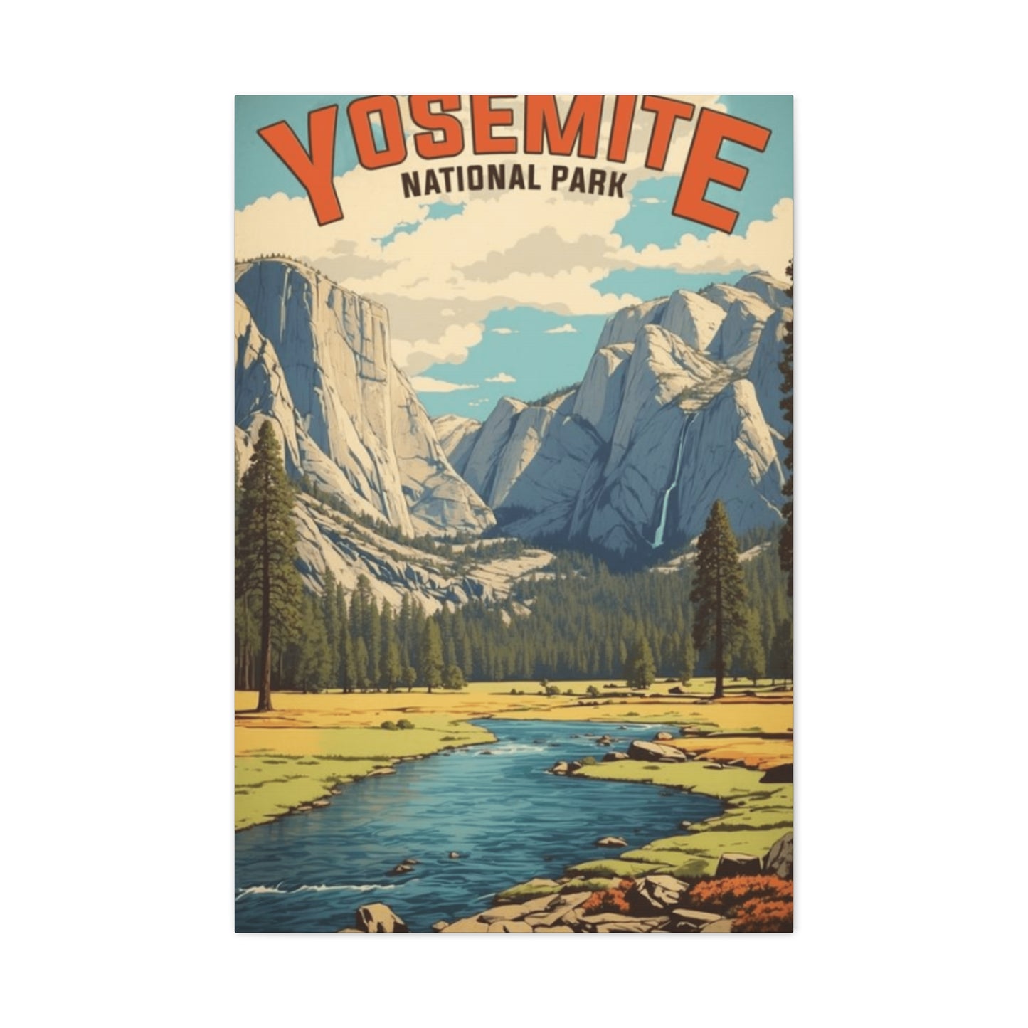 Yosemite National Park Poster Wall Art & Canvas Prints