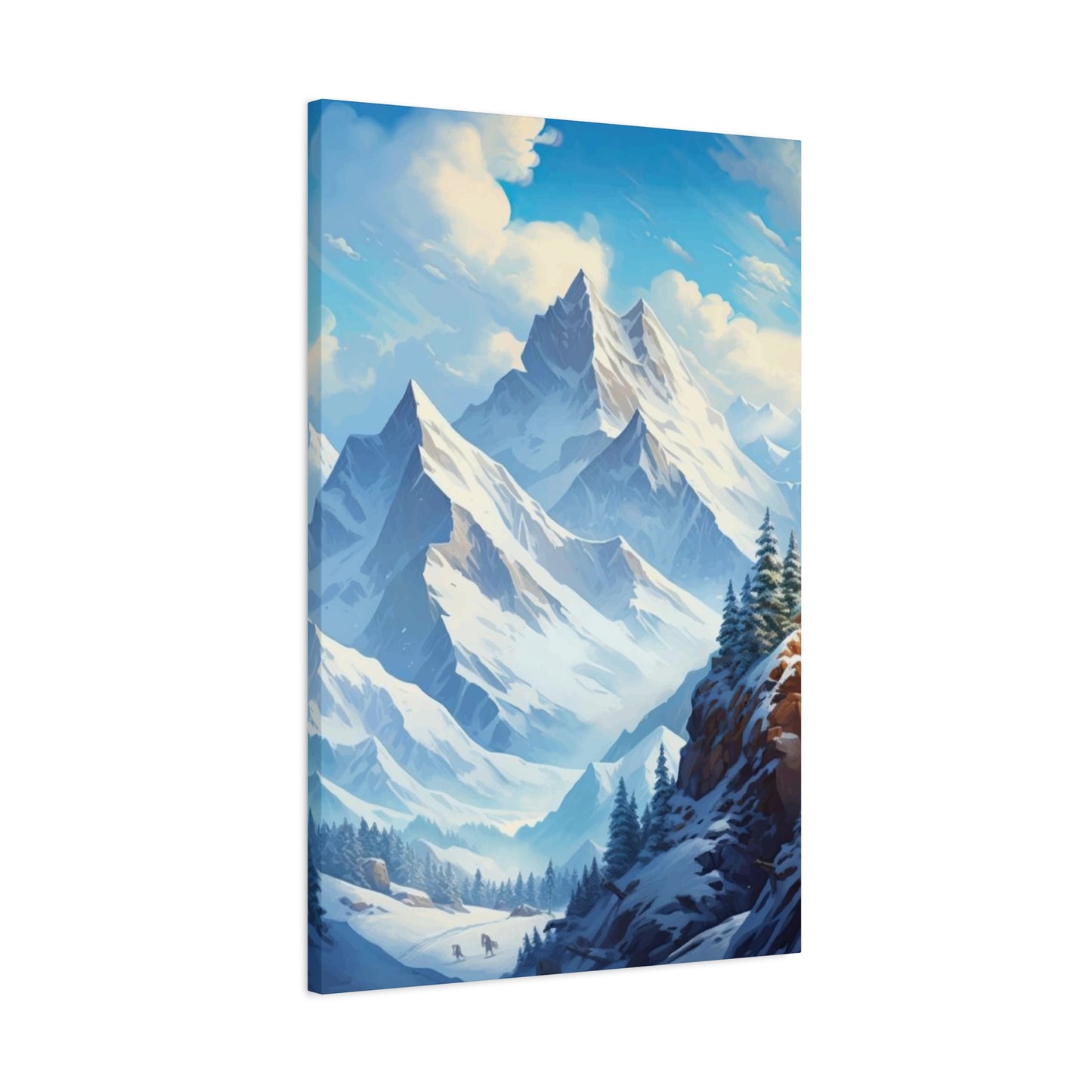 White Mountains Wall Art & Canvas Prints