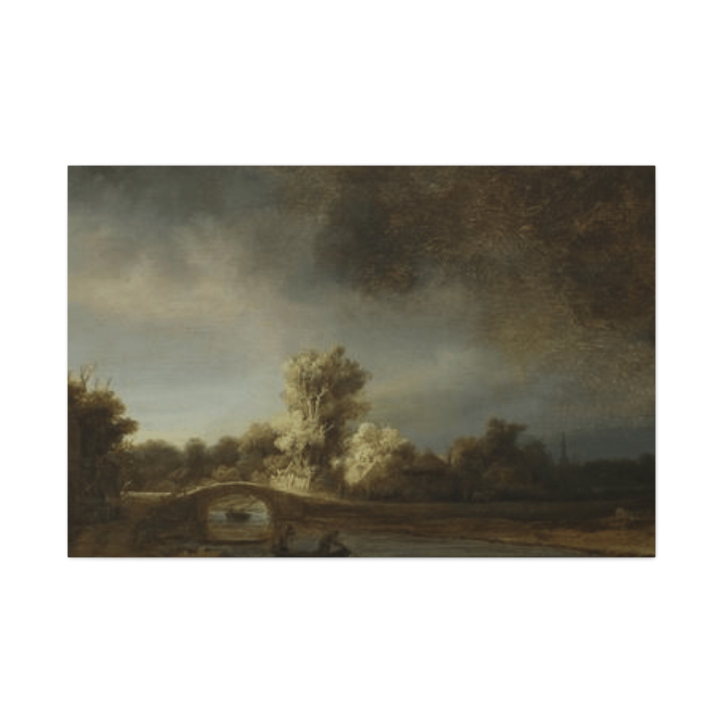 Landscape With A Stone Bridge Wall Art & Canvas Prints