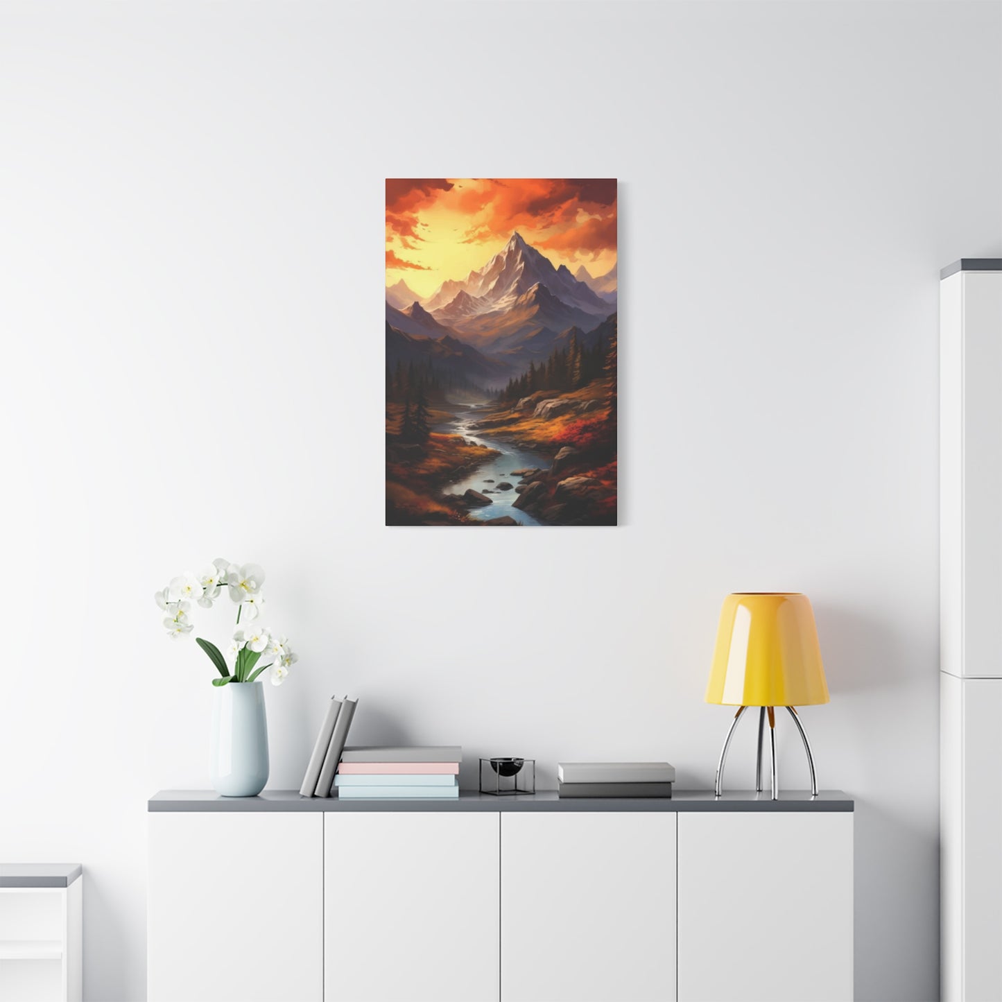 Stream from Mountain Wall Art & Canvas Prints