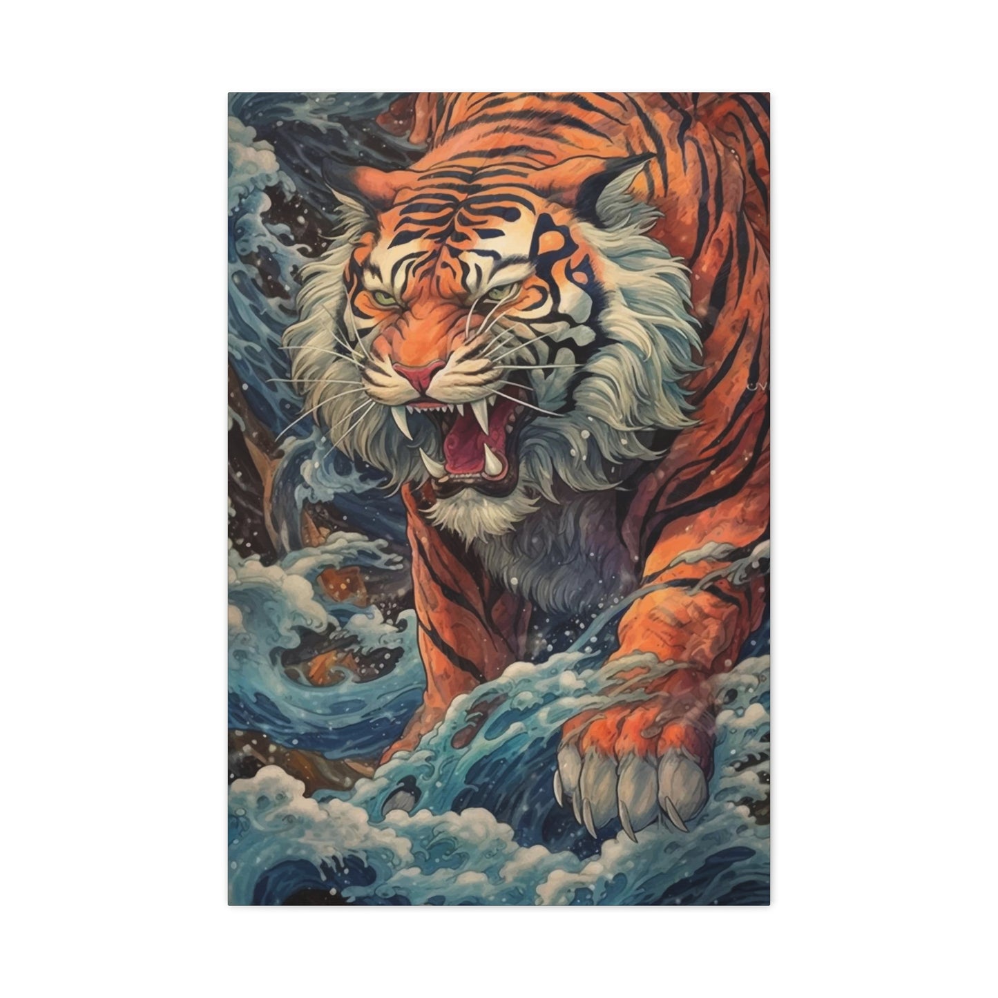 Roaring Tiger Wall Art & Canvas Prints