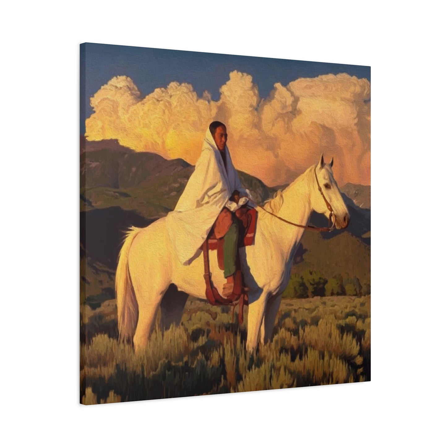 Woman Riding Horse Wall Art & Canvas Prints