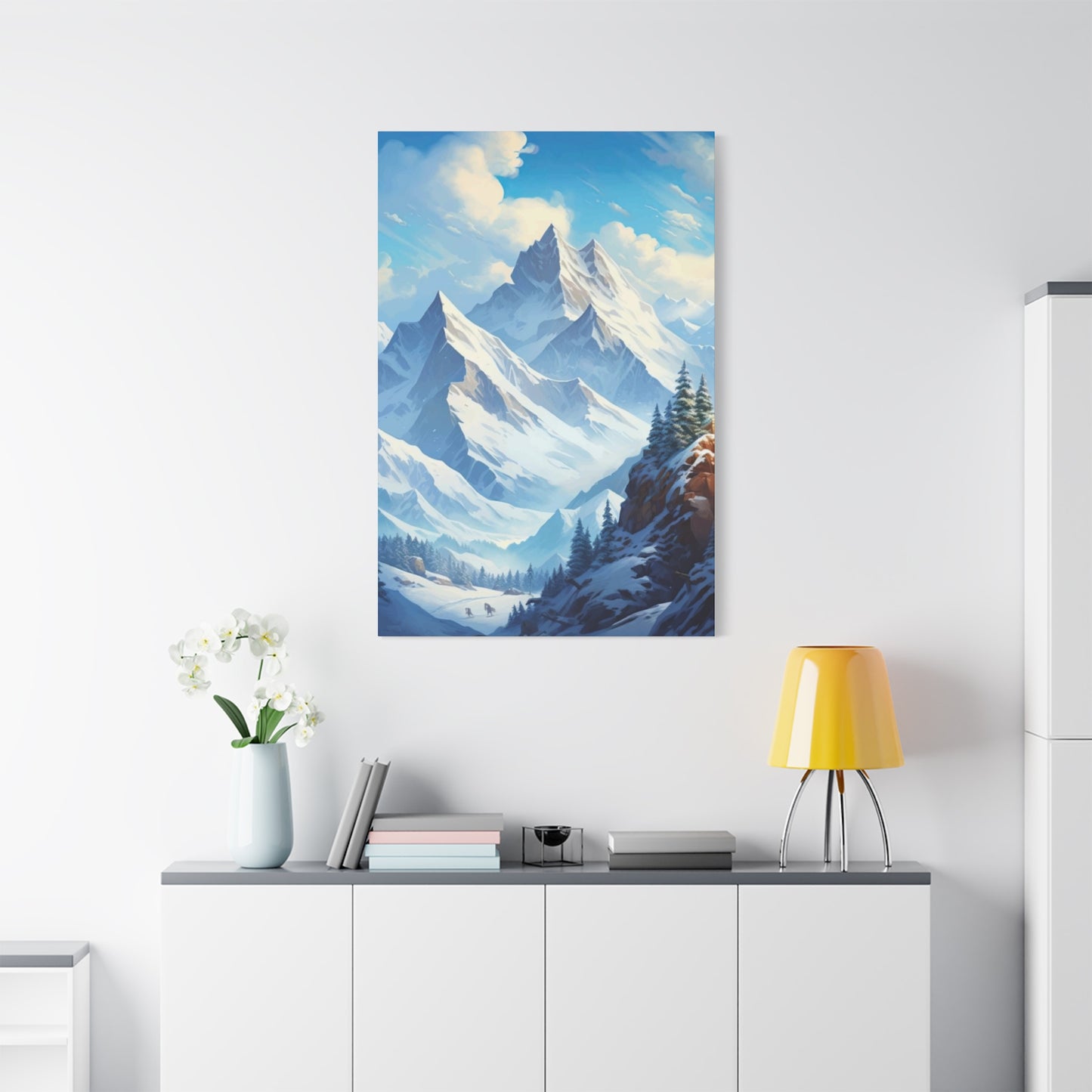 White Mountains Wall Art & Canvas Prints