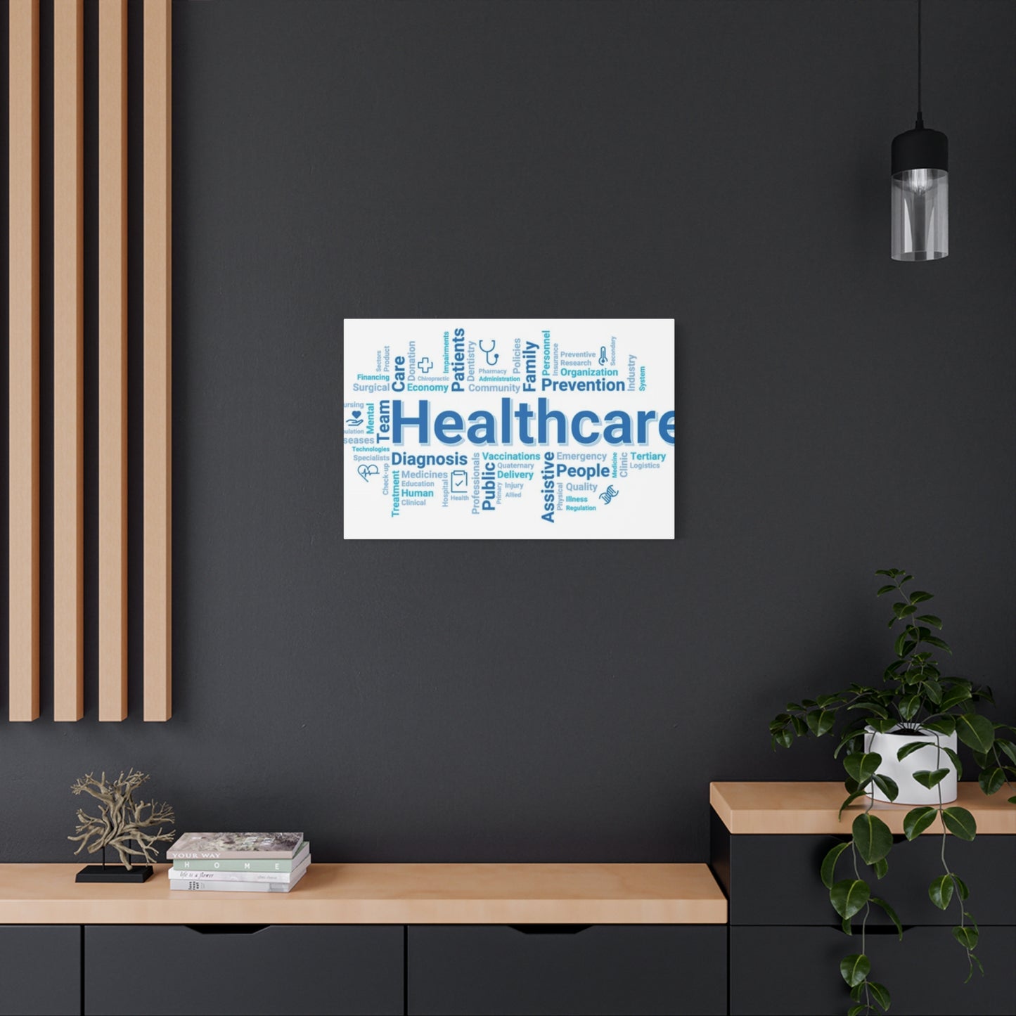 Healthcare Inforaphics Wall Art & Canvas Prints