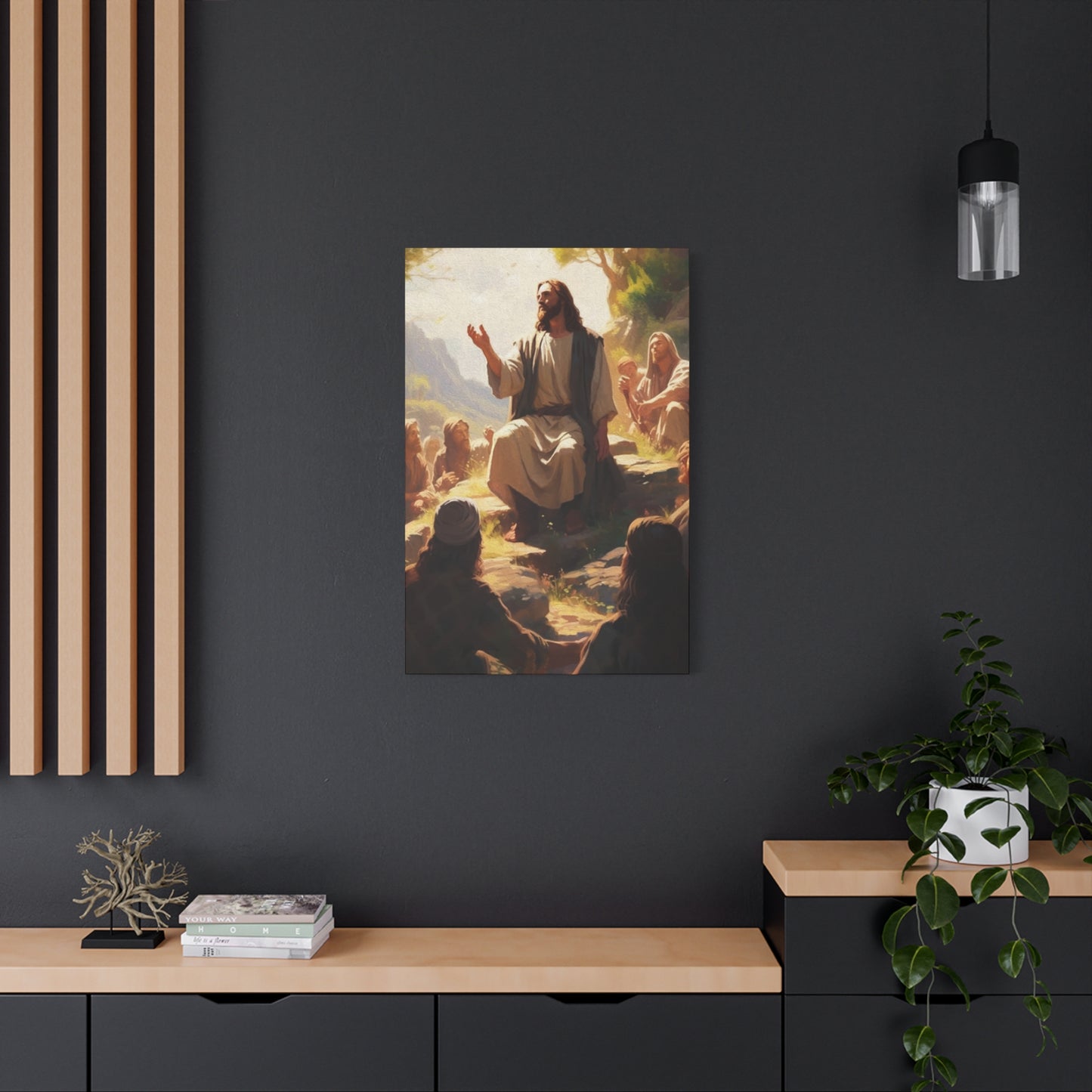 Jesus Talks Wall Art & Canvas Prints