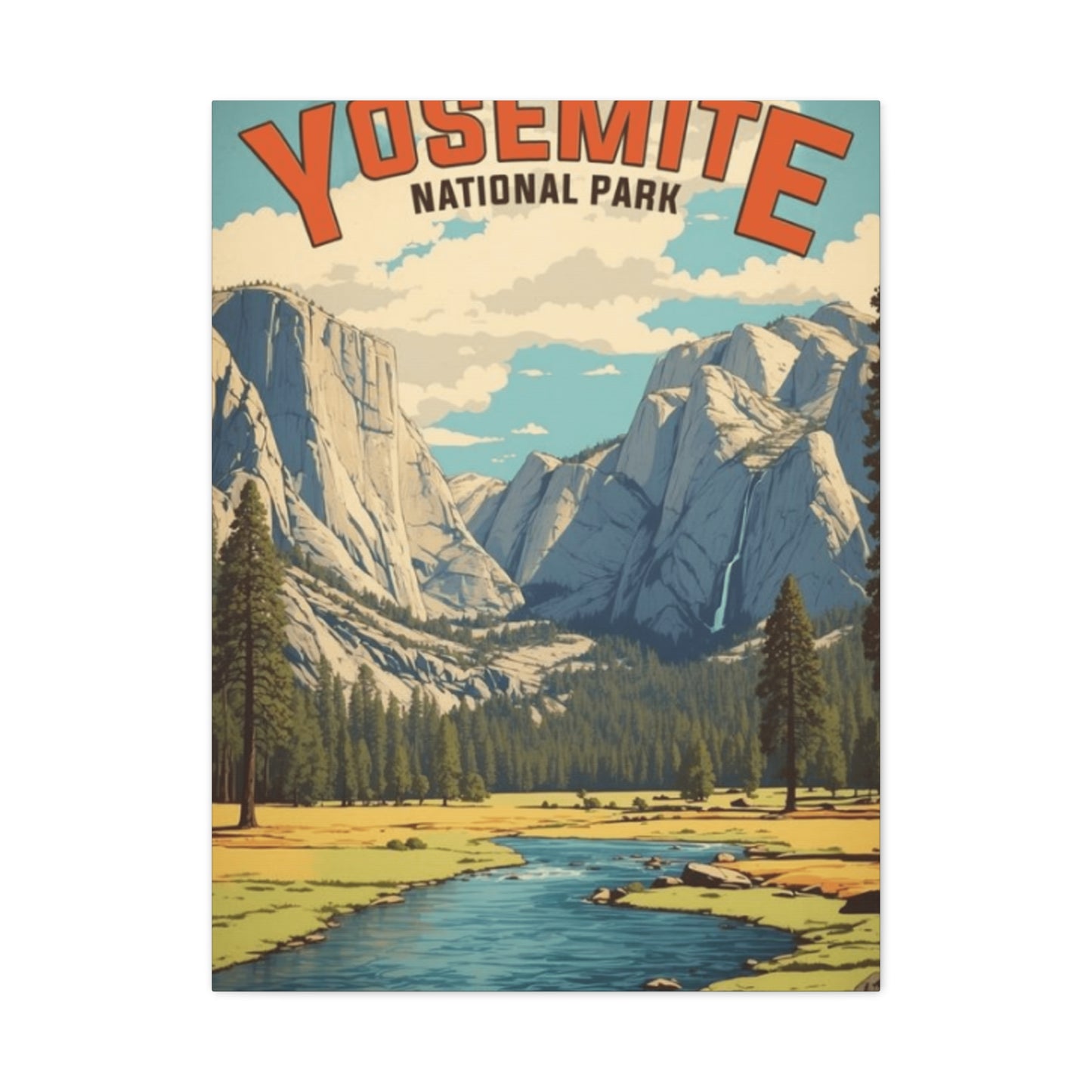 Yosemite National Park Poster Wall Art & Canvas Prints