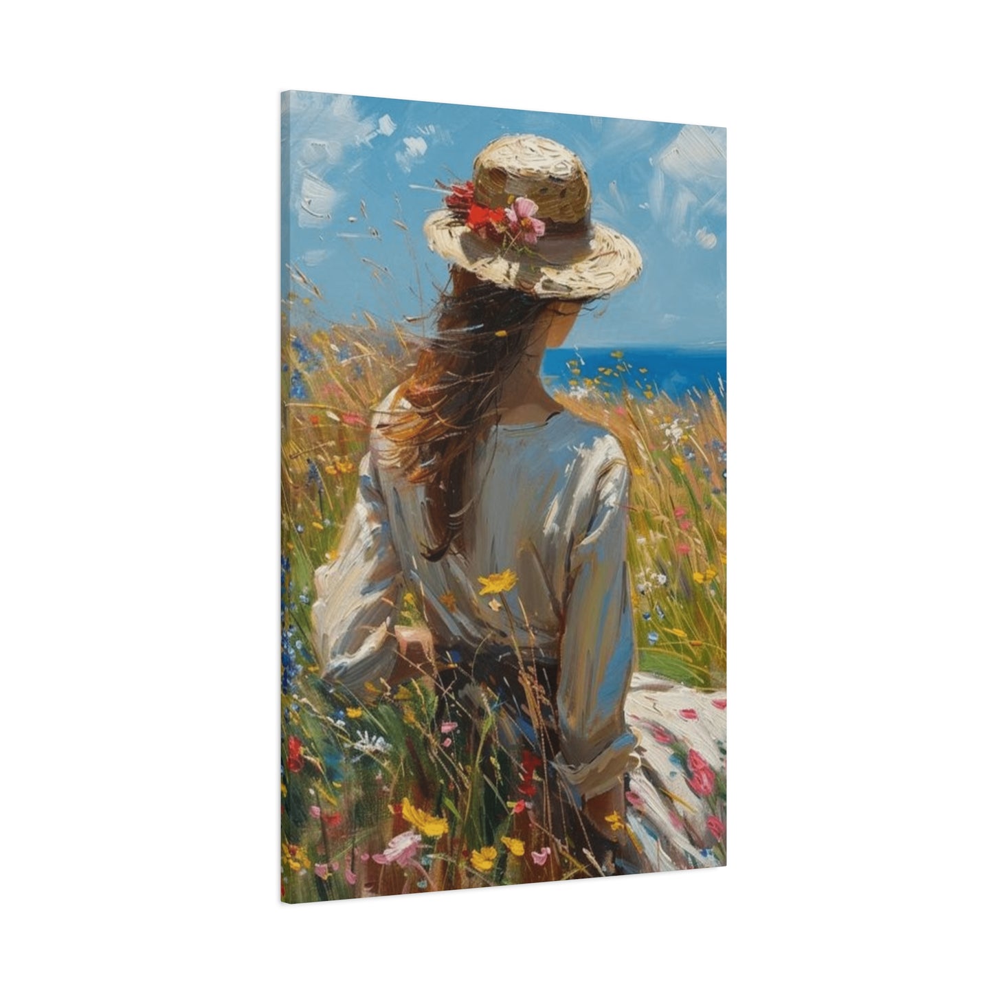 Beautiful Women On A Summer's Day Wall Art & Canvas Prints