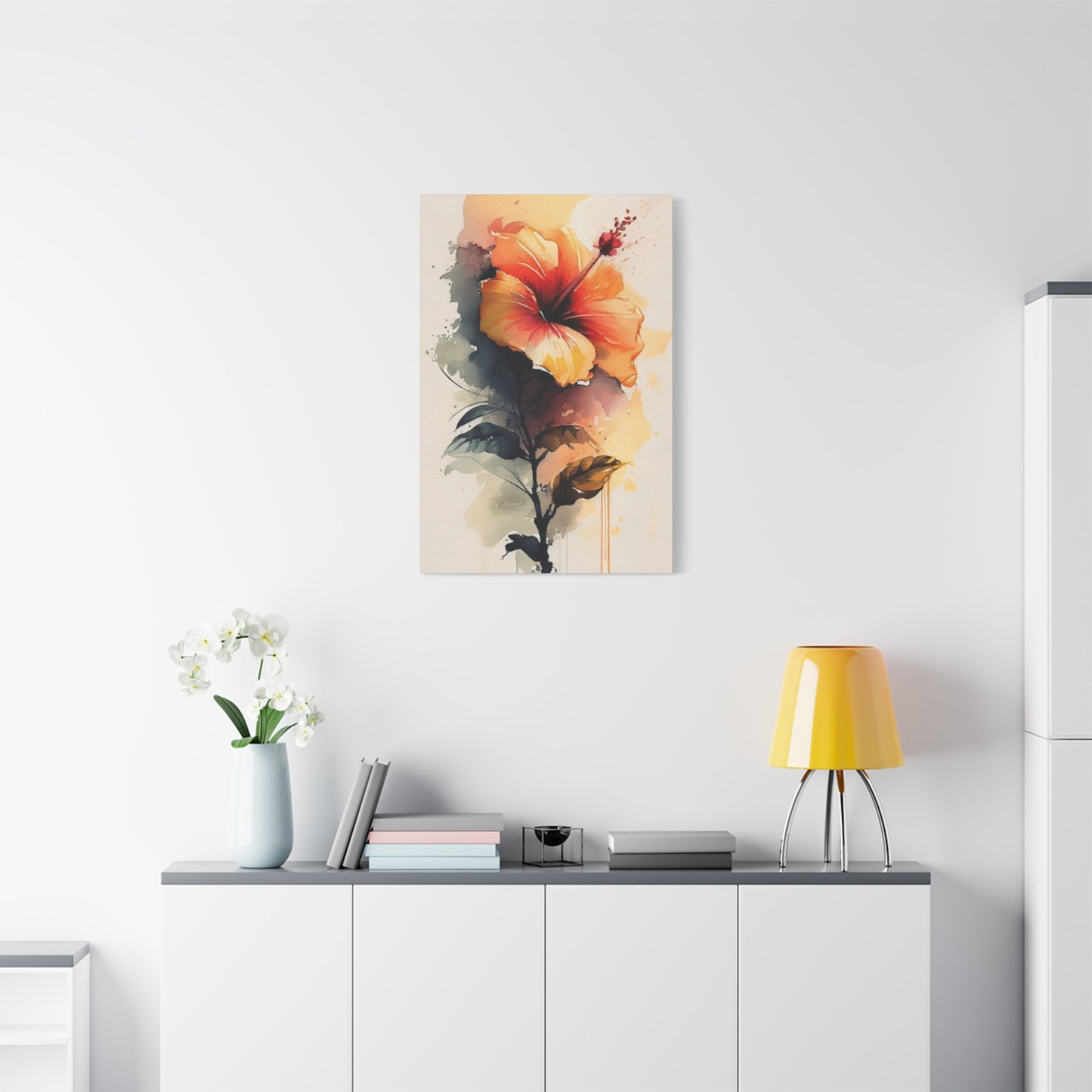 A Flower Painting Wall Art & Canvas Prints