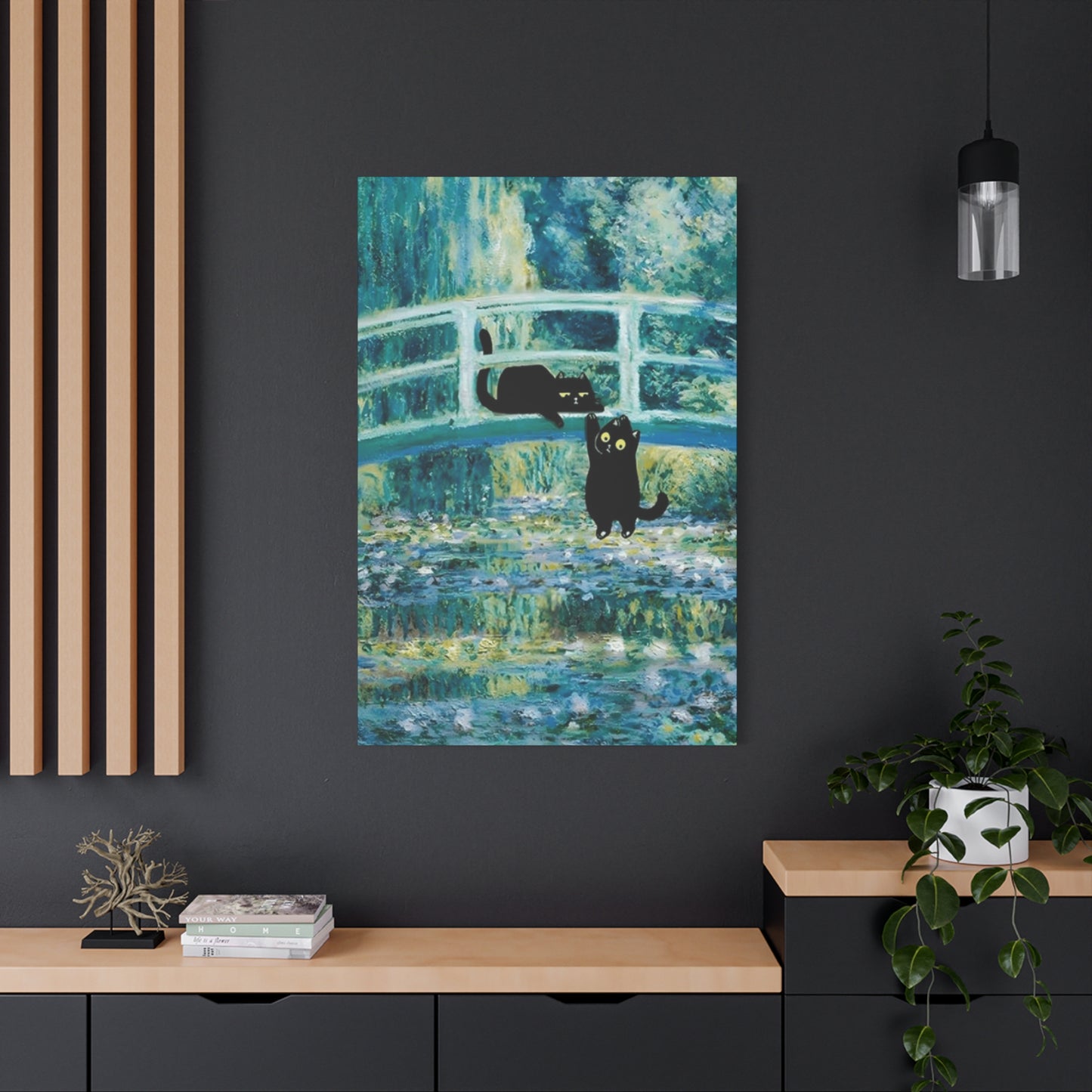 Cats Hanging Around Wall Art & Canvas Prints