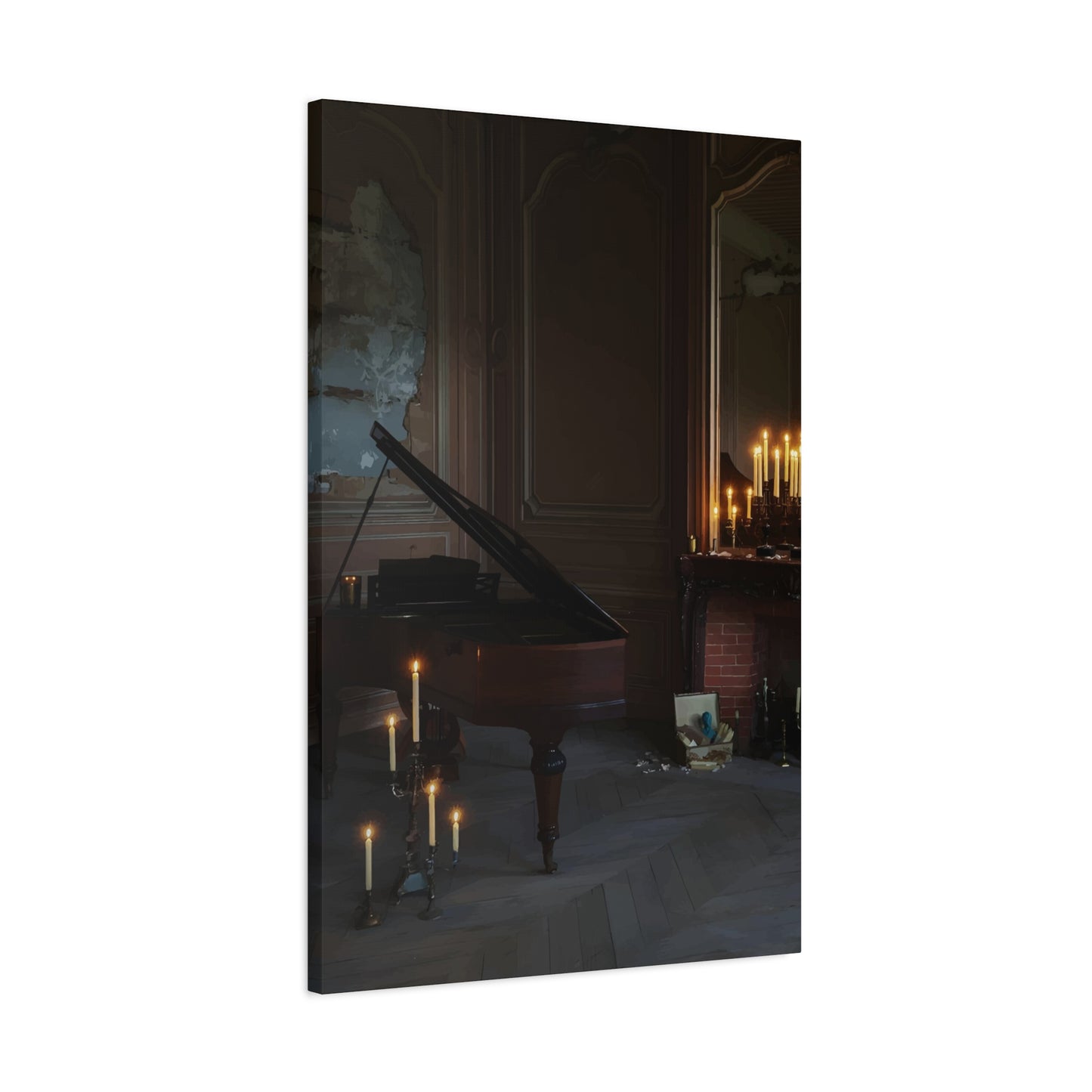 Candlelit Room Wall Art & Canvas Prints