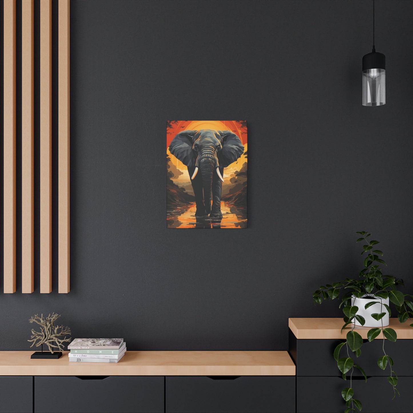 Elephant Portrait Wall Art & Canvas Prints