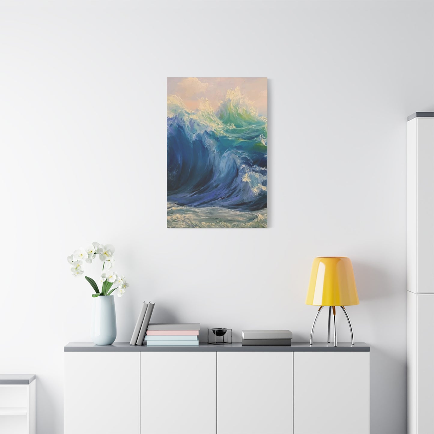 Waves In Sea Wall Art & Canvas Prints