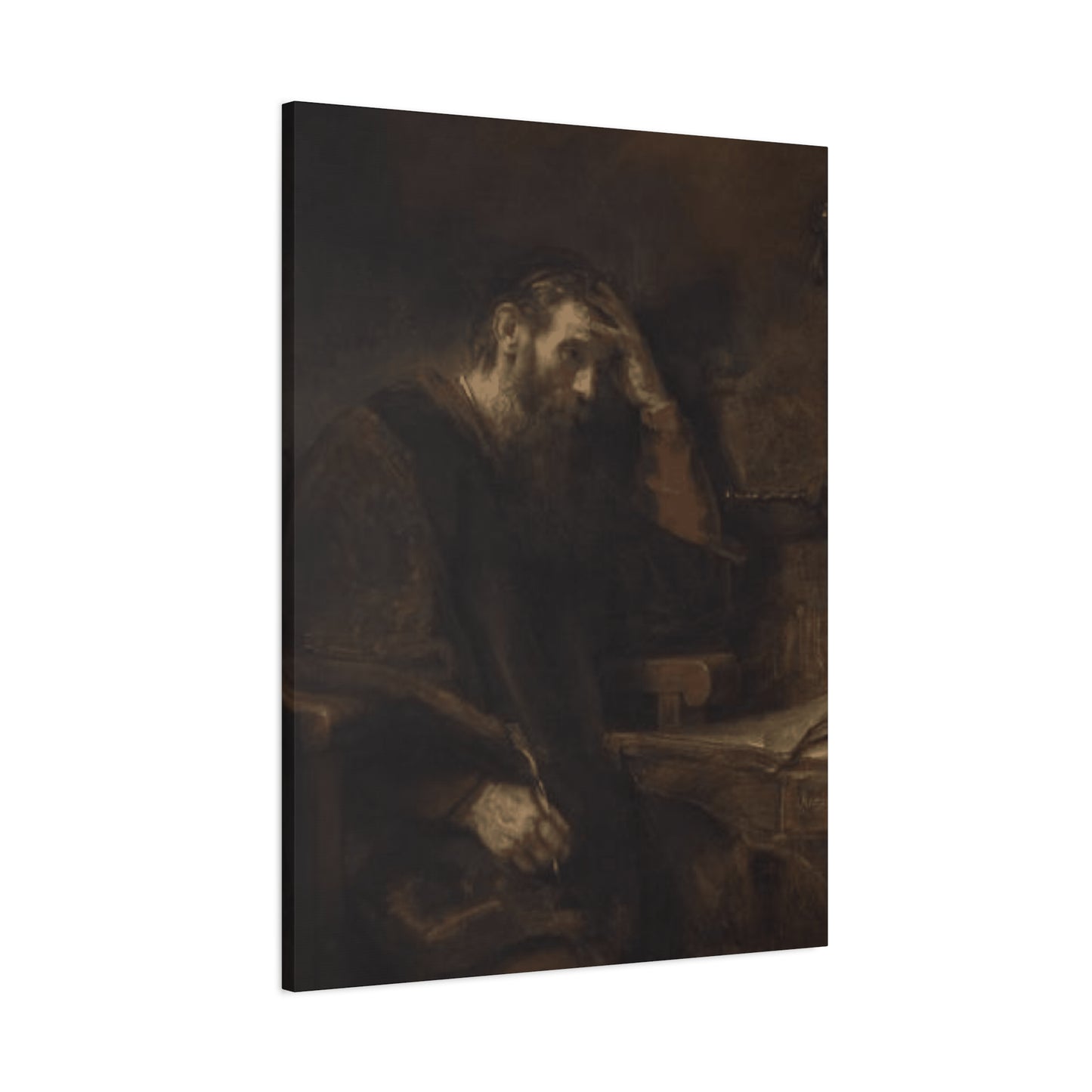 Saint Paul Seated At His Work Table Wall Art & Canvas Prints