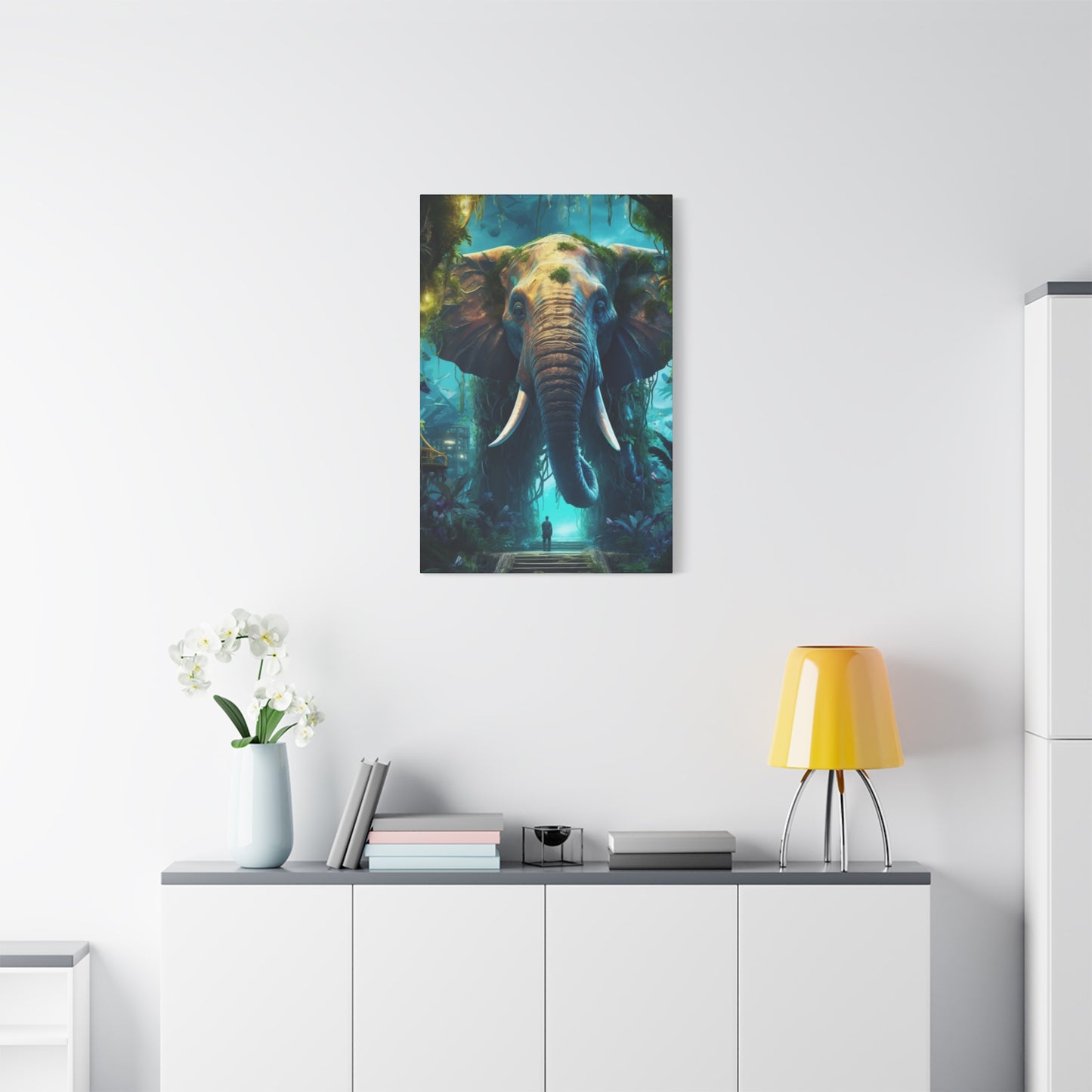 Elephant Statue Wall Art & Canvas Prints