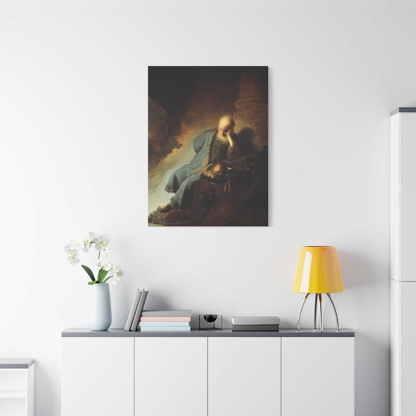 Jeremiah Lementing The Destruction Of Jerusalem Wall Art & Canvas Prints