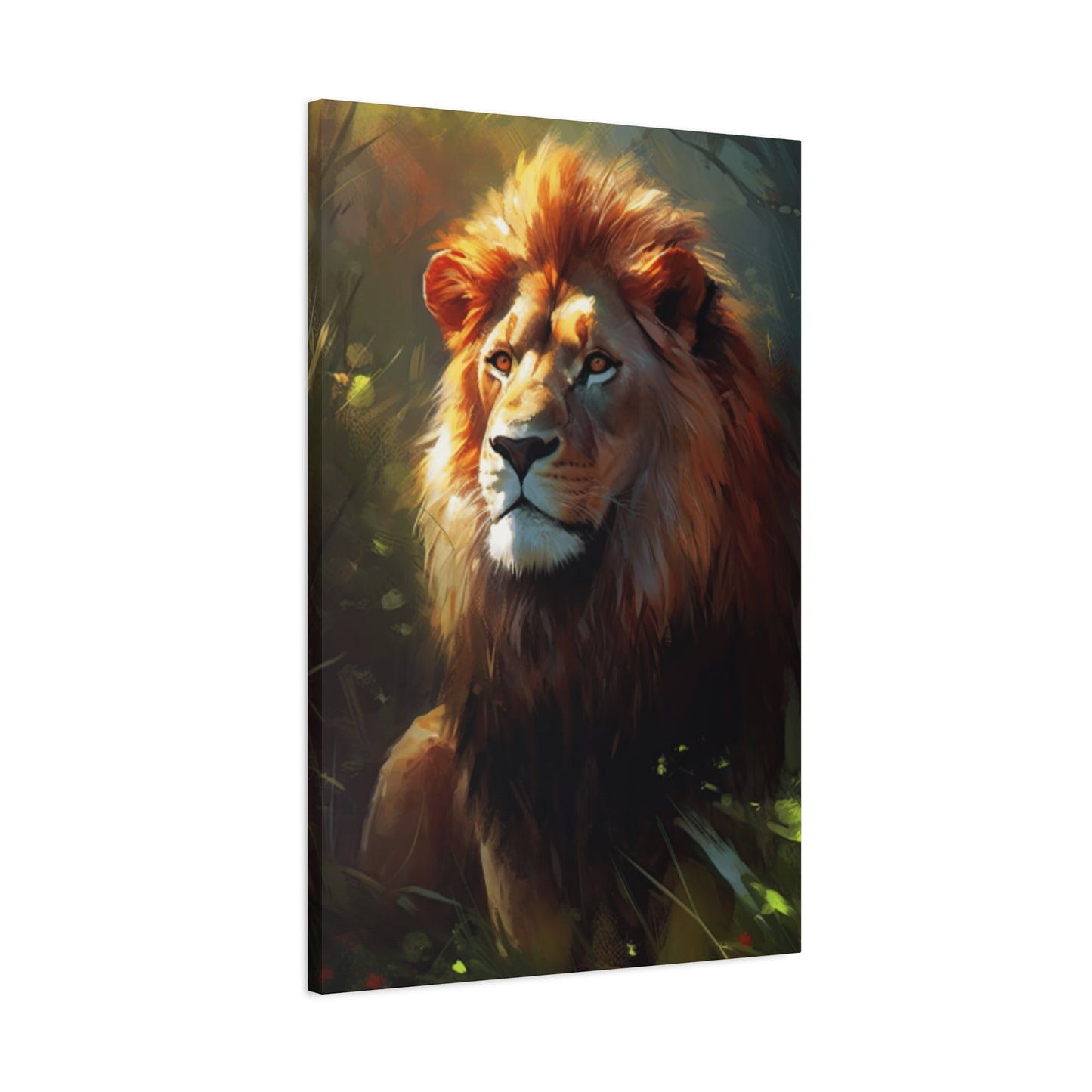 Wild Lion Portrait Wall Art & Canvas Prints