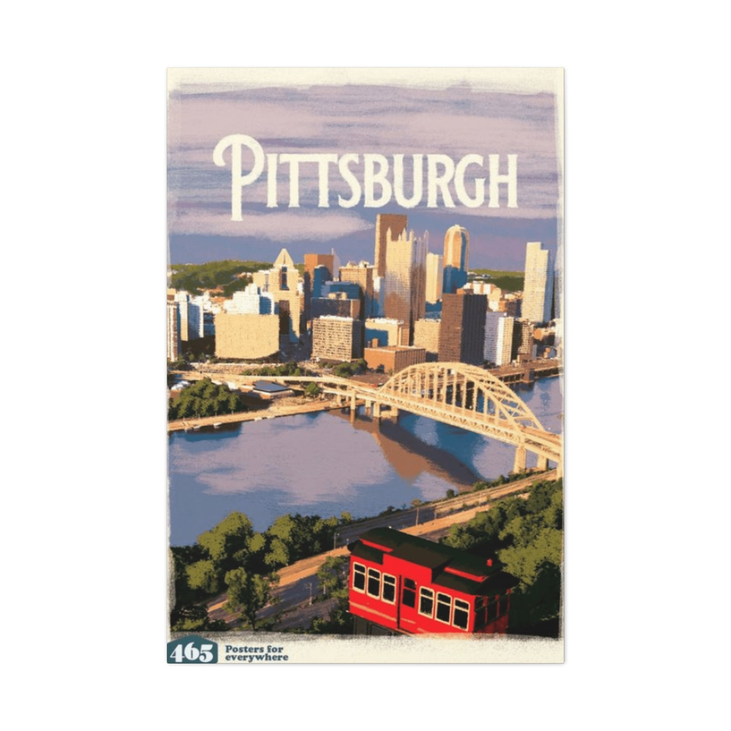 Pittsburgh City Wall Art & Canvas Prints