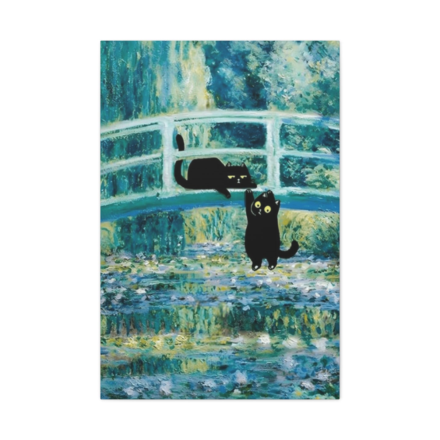 Cats Hanging Around Wall Art & Canvas Prints