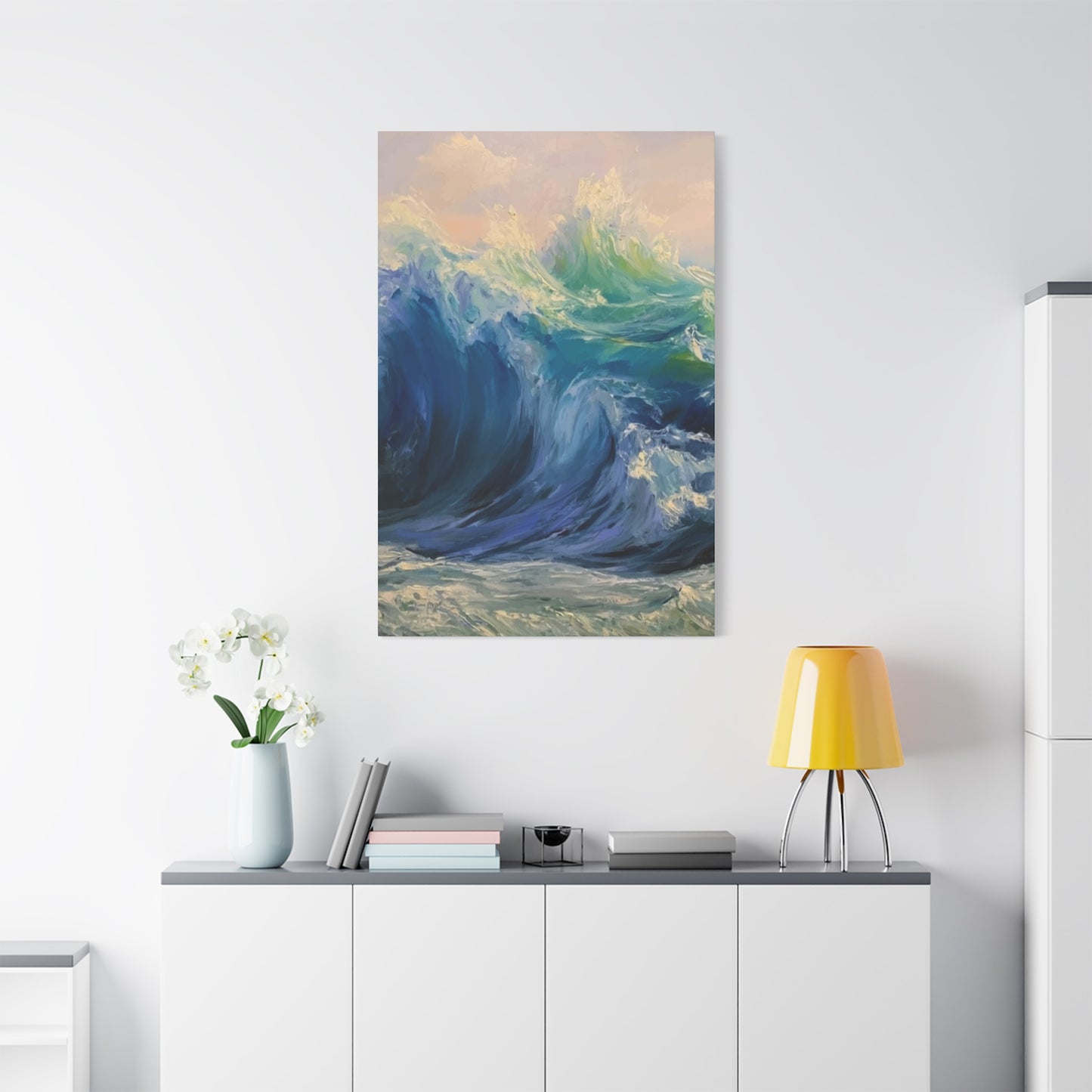 Waves In Sea Wall Art & Canvas Prints