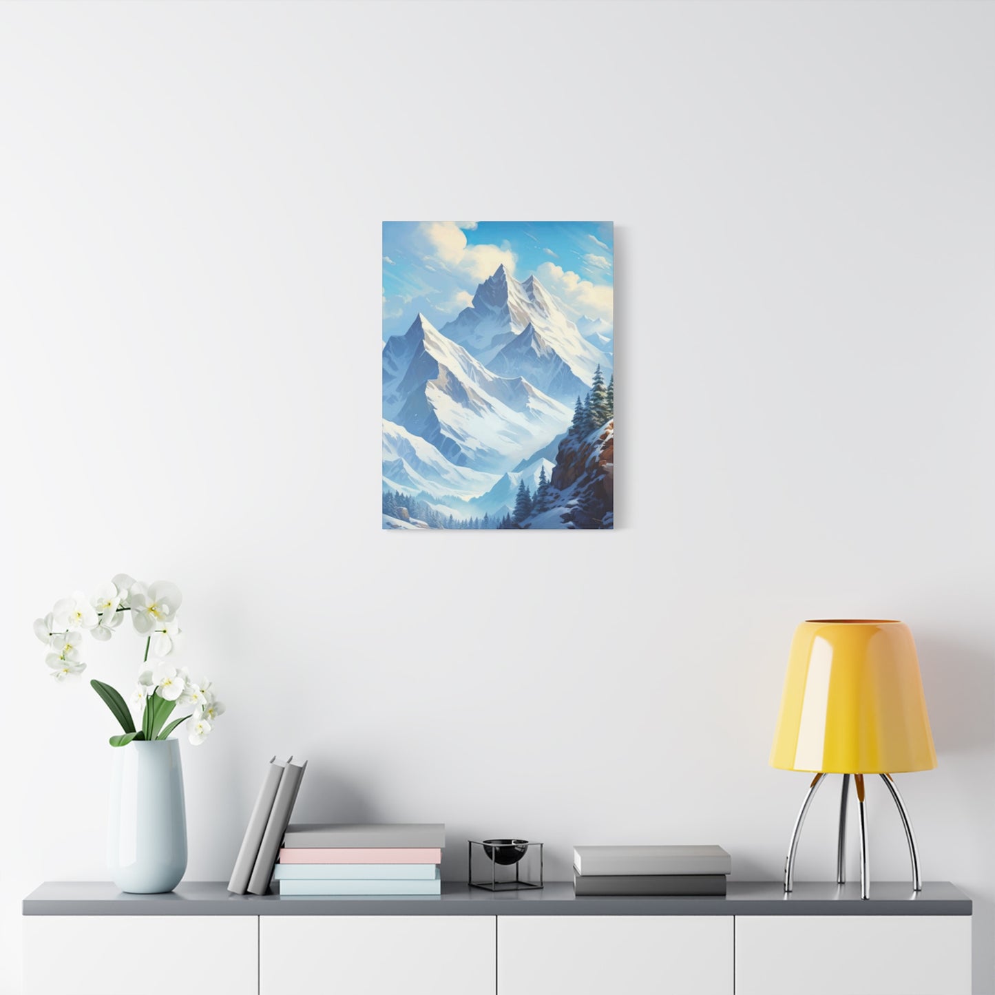 White Mountains Wall Art & Canvas Prints