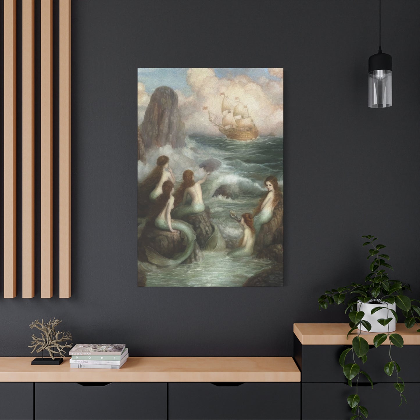 Pod of Mermaid Wall Art & Canvas Prints