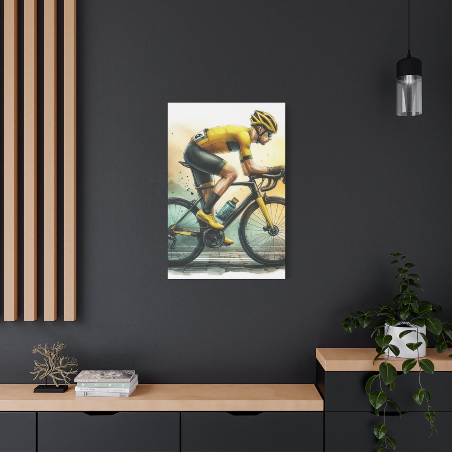 Professional Bicycle Rider Wall Art & Canvas Prints