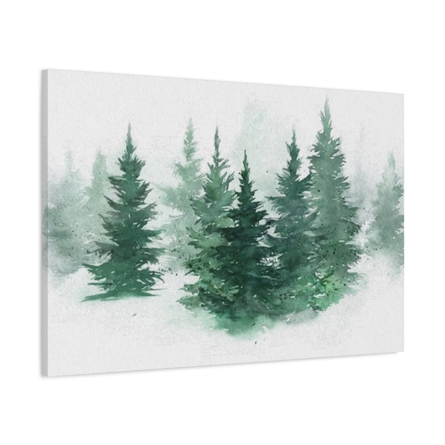 Green Tree Painting Wall Art & Canvas Prints