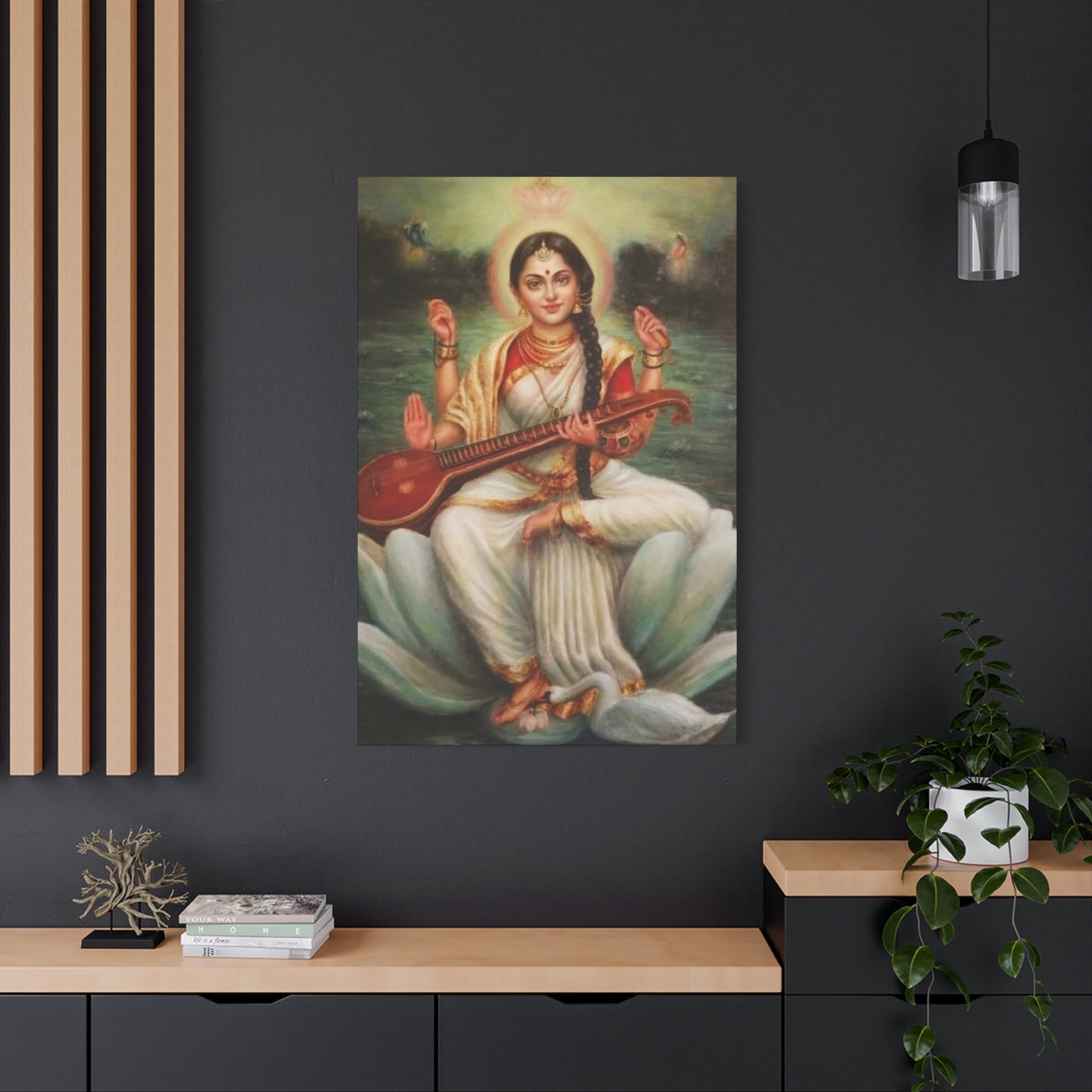 Goddess Saraswati Wall Art & Canvas Prints