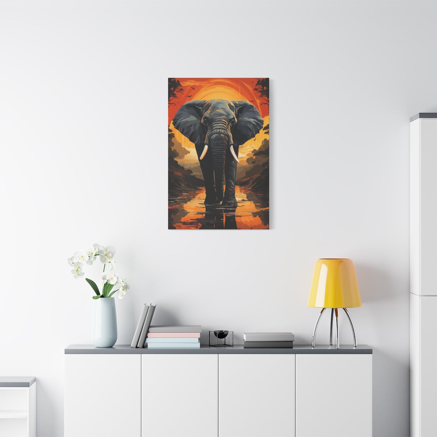 Elephant Portrait Wall Art & Canvas Prints