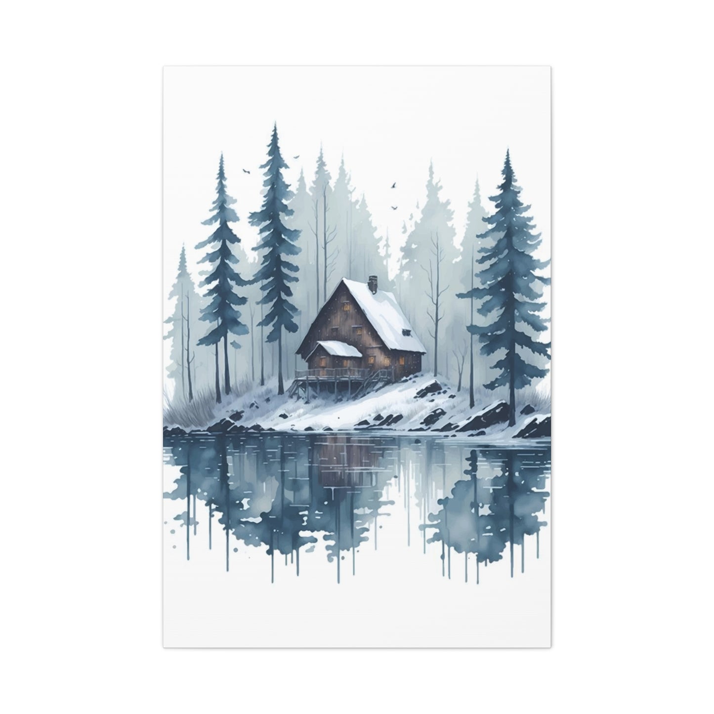 Snowy Scenery Wall Art & Canvas Prints