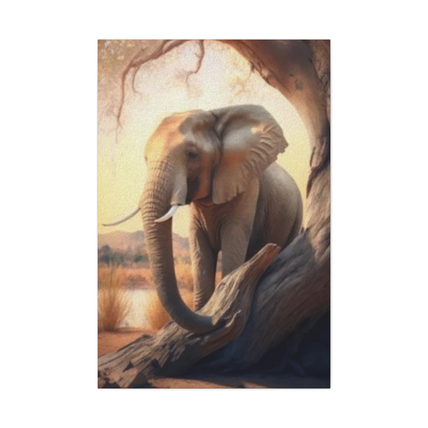 Baby Elephant Wall Art & Canvas Prints