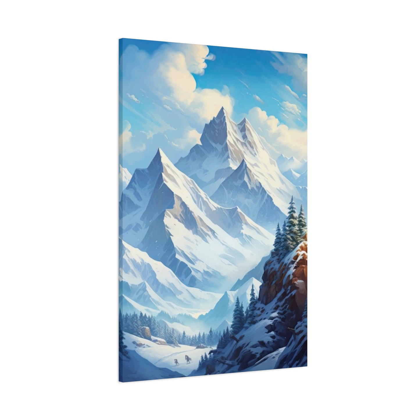 White Mountains Wall Art & Canvas Prints