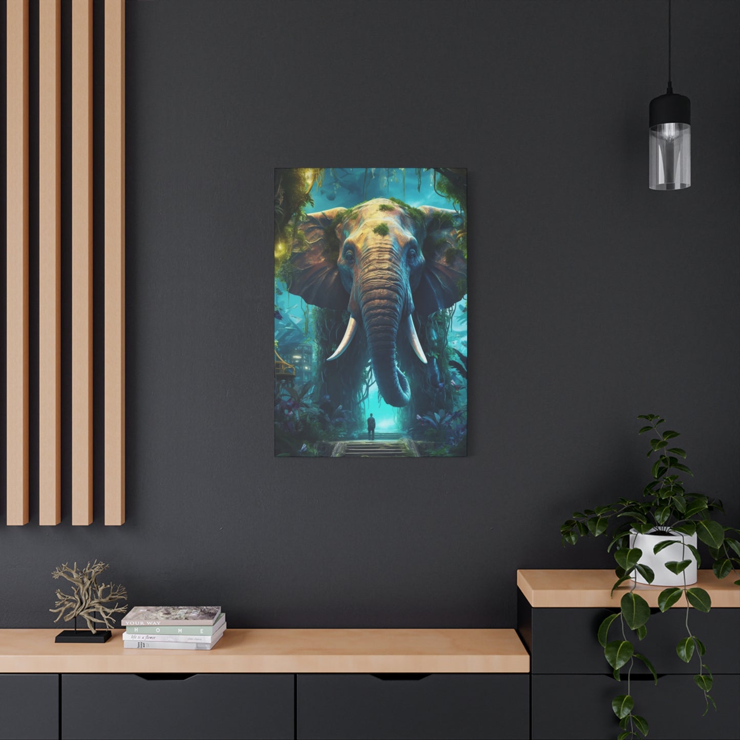 Elephant Statue Wall Art & Canvas Prints