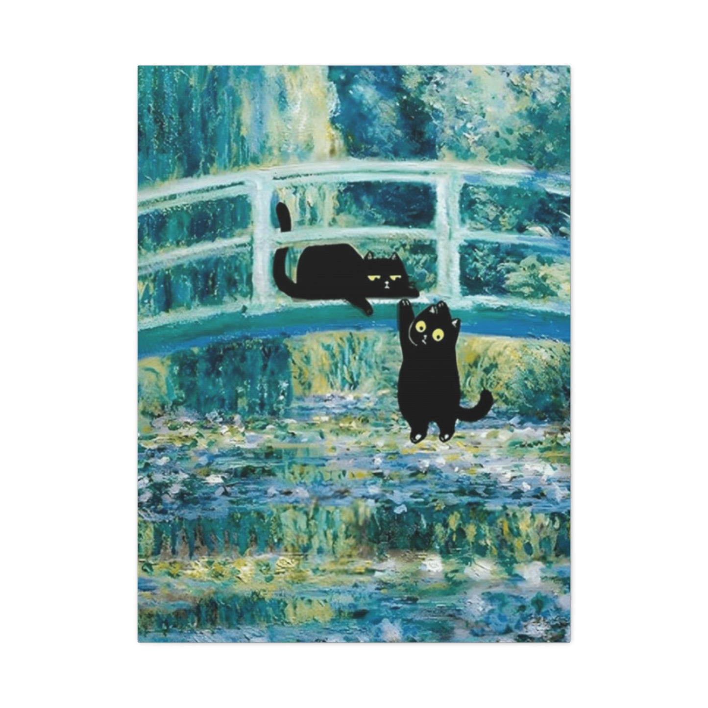 Cats Hanging Around Wall Art & Canvas Prints