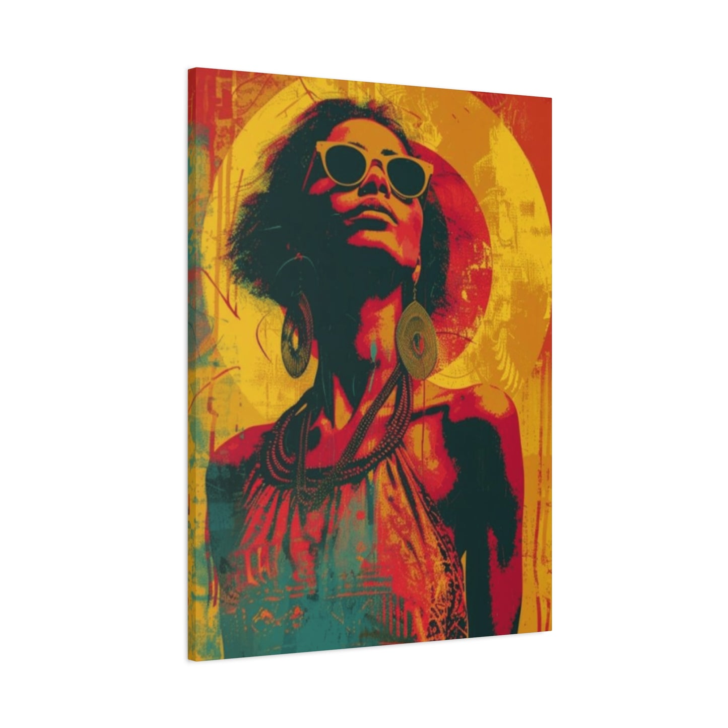 Vivid Women Portrait Wall Art & Canvas Prints