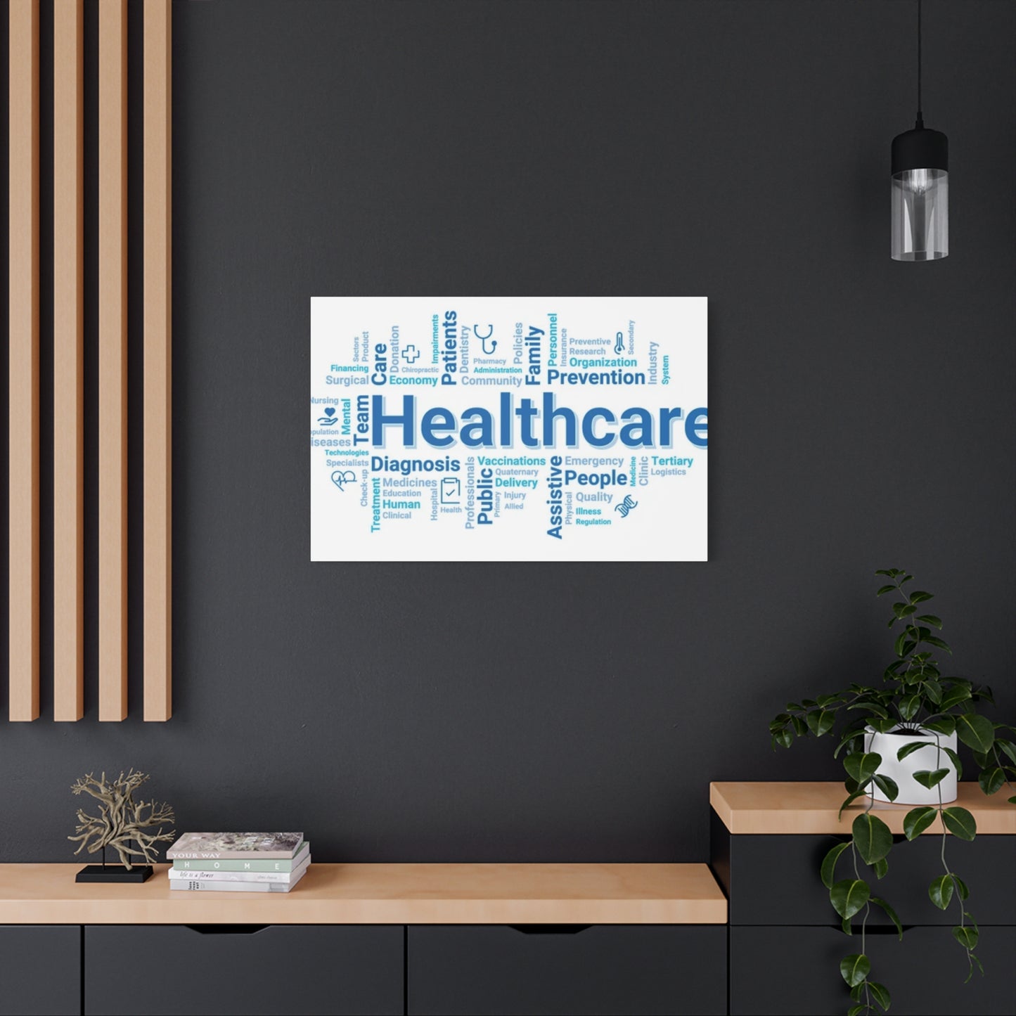 Healthcare Inforaphics Wall Art & Canvas Prints