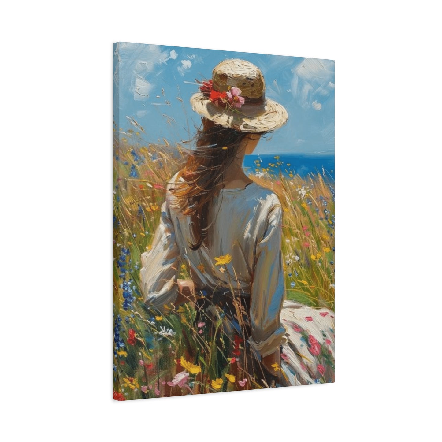 Beautiful Women On A Summer's Day Wall Art & Canvas Prints