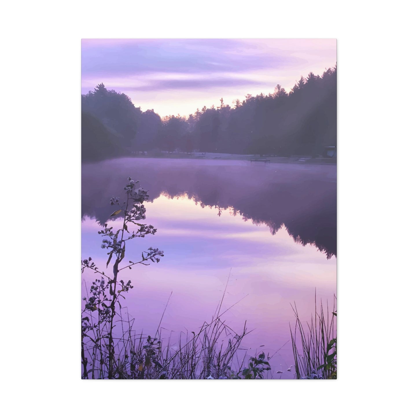 Purple Horizon Wall Art & Canvas Prints