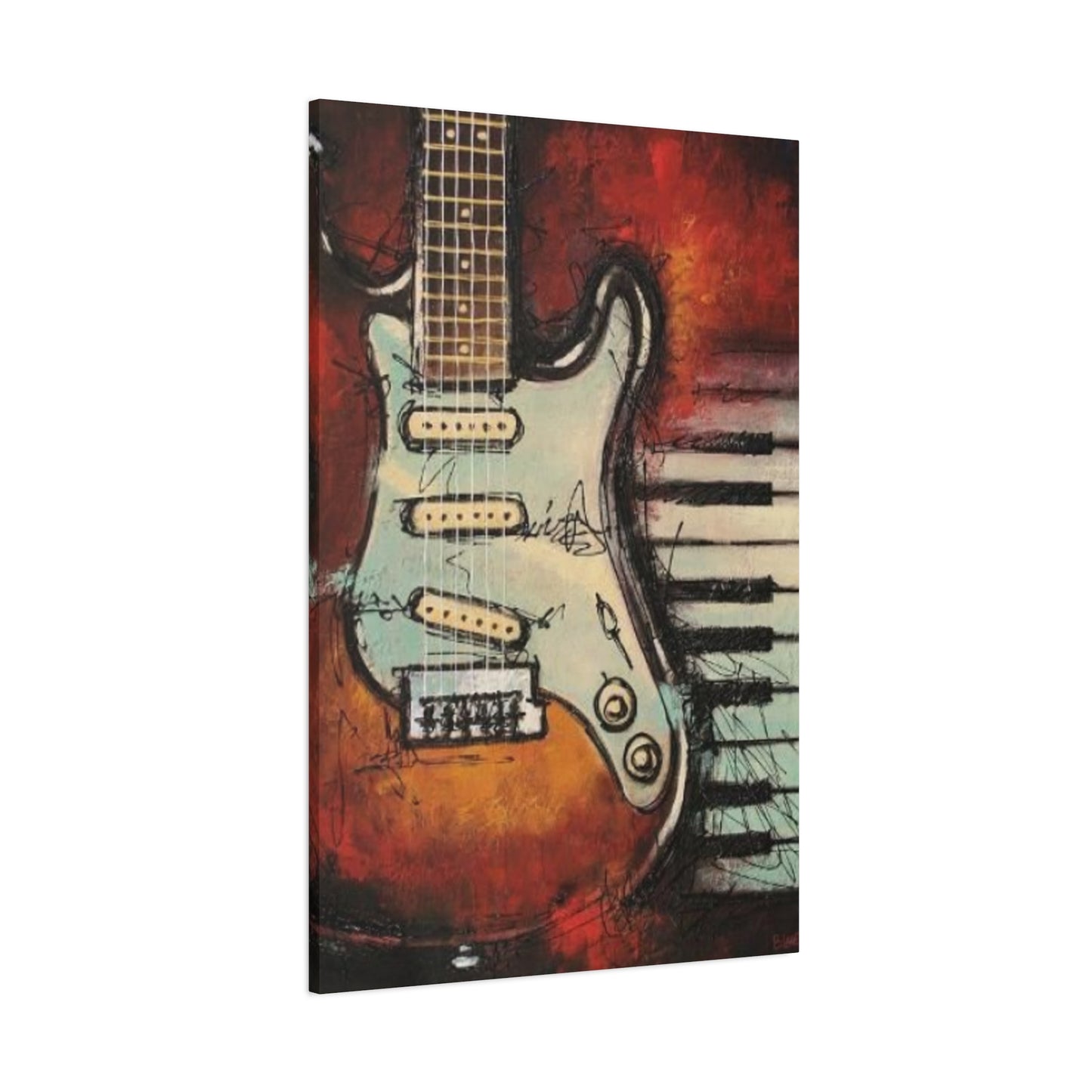 Guitar And Piano Wall Art & Canvas Prints