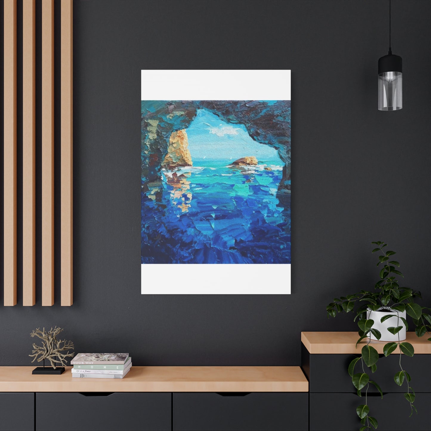 Inside A Cave Wall Art & Canvas Prints