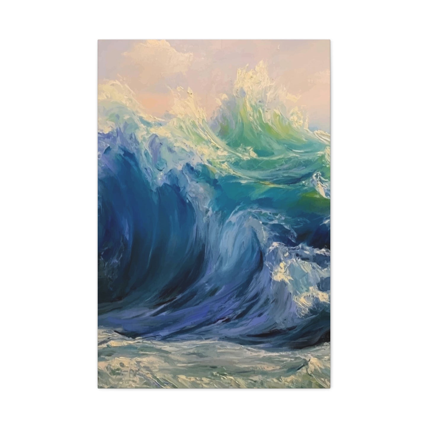 Waves In Sea Wall Art & Canvas Prints