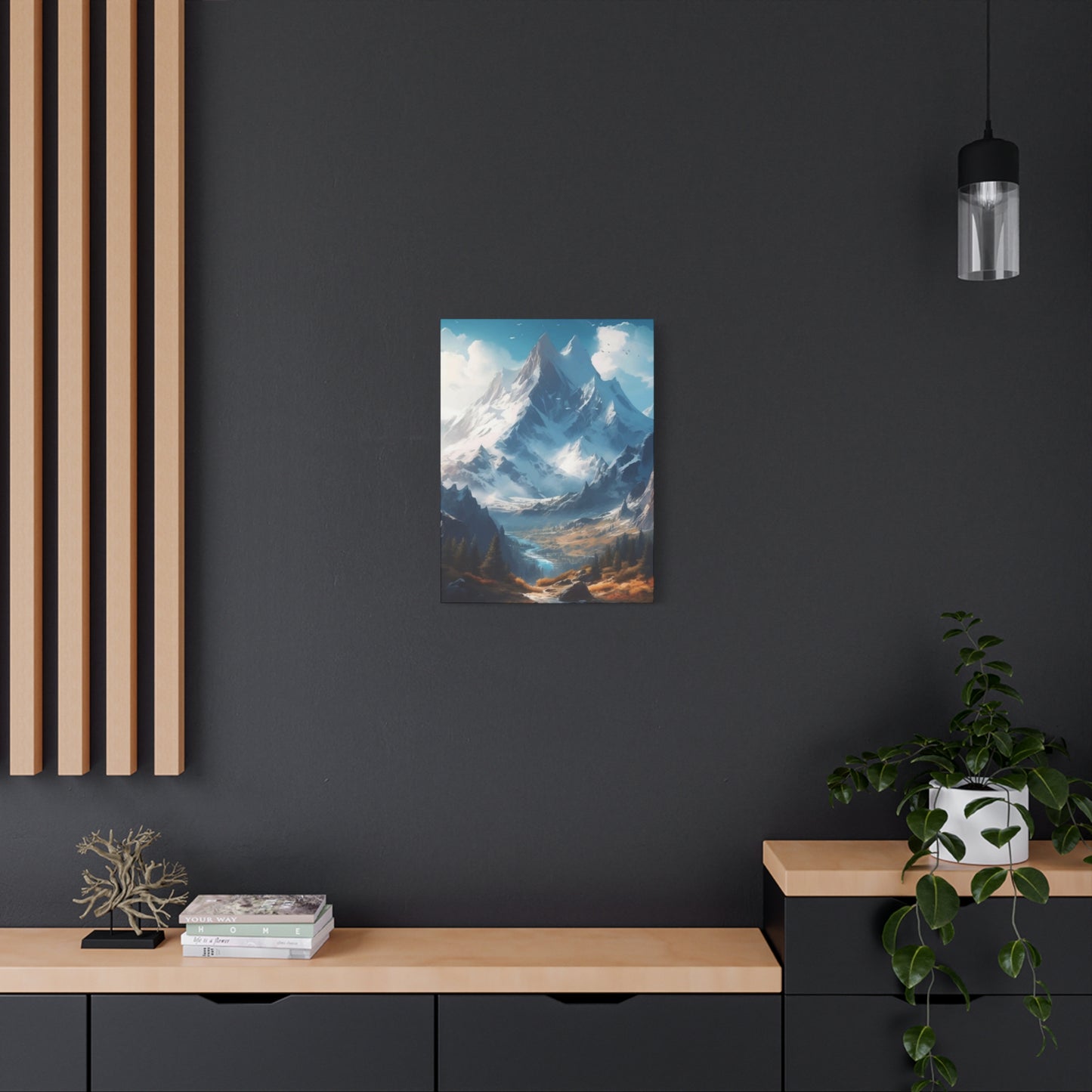 Cloudy Mountains Wall Art & Canvas Prints