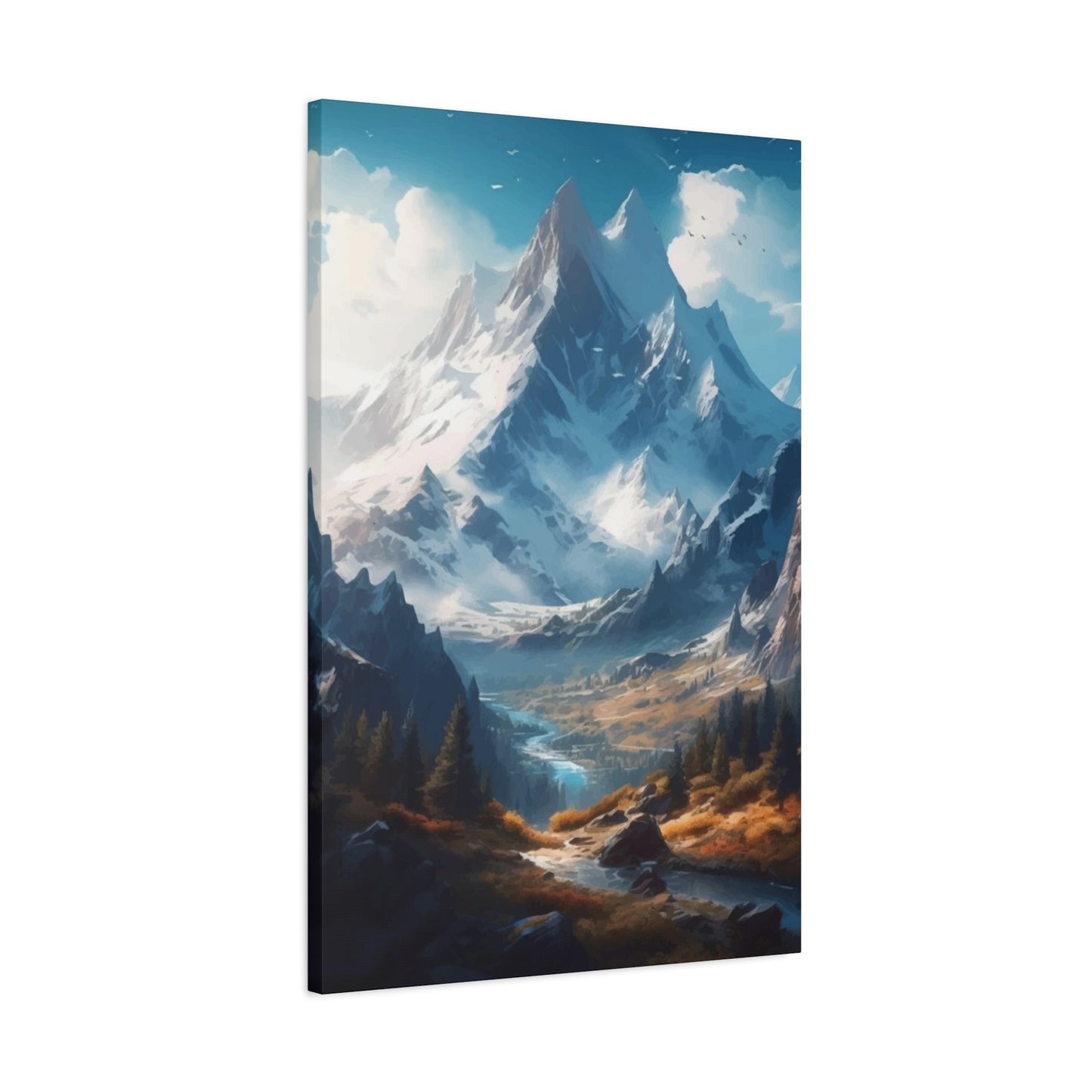 Cloudy Mountains Wall Art & Canvas Prints