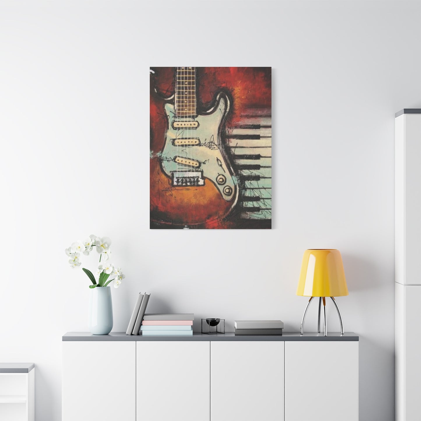 Guitar And Piano Wall Art & Canvas Prints