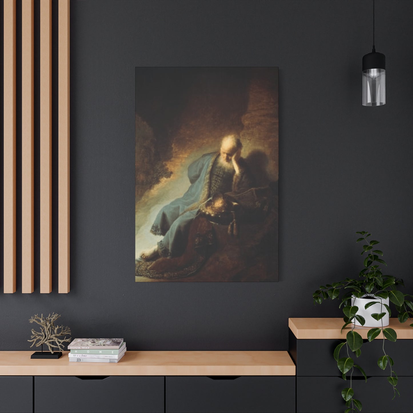 Jeremiah Lementing The Destruction Of Jerusalem Wall Art & Canvas Prints