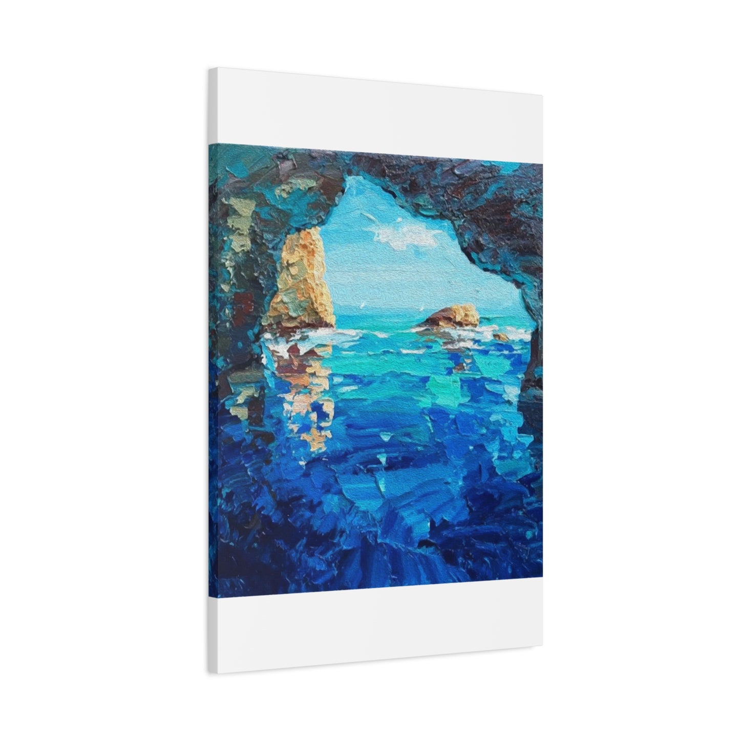 Inside A Cave Wall Art & Canvas Prints