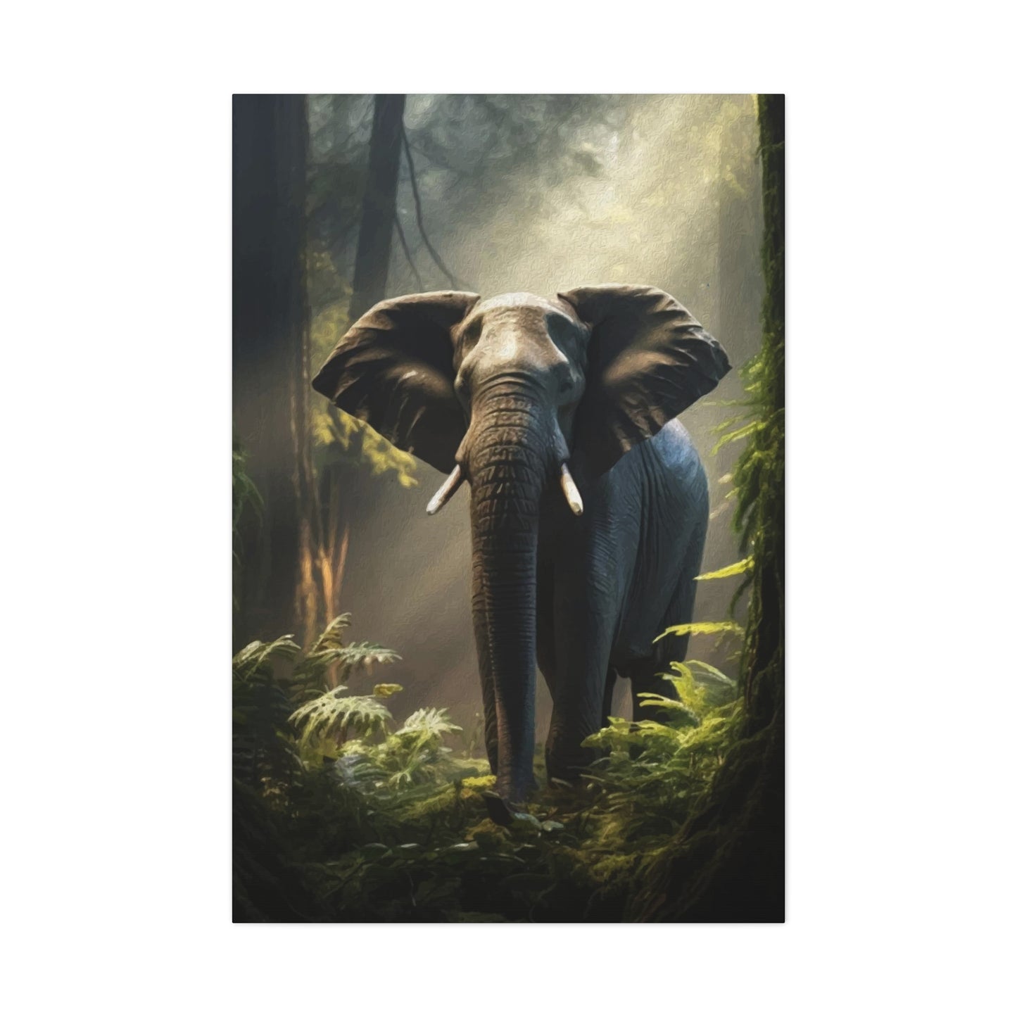 Wild Elephant Wall Art & Canvas Prints