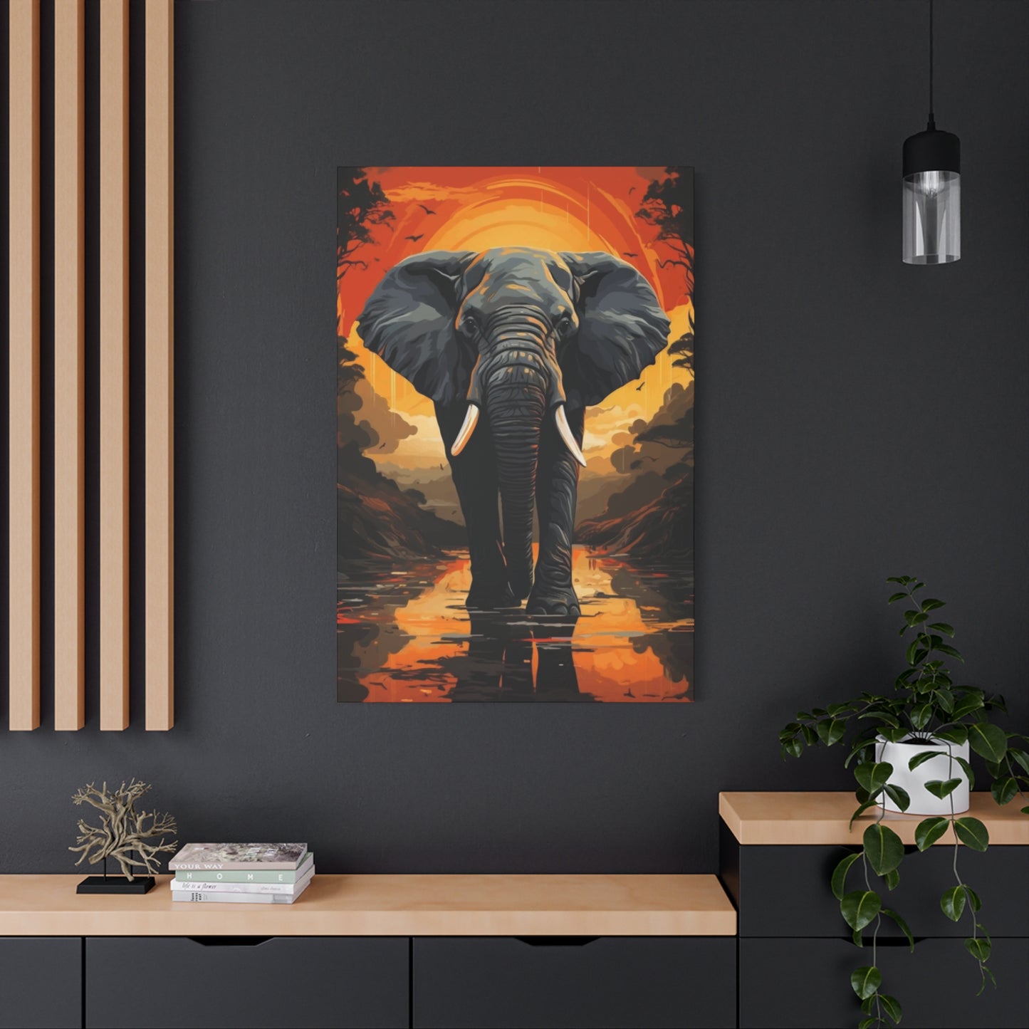 Elephant Portrait Wall Art & Canvas Prints