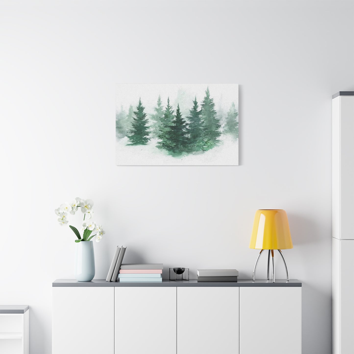 Green Tree Painting Wall Art & Canvas Prints